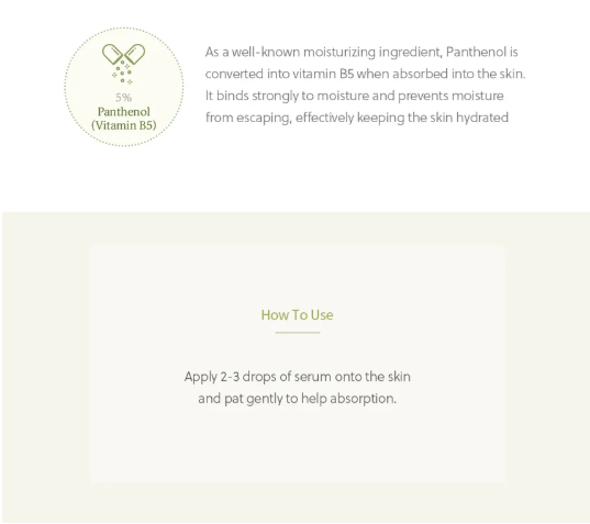 [Beauty of Joseon] Calming Serum Green Tea + Panthenol 30ml